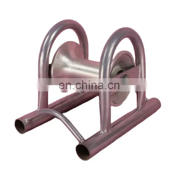 High quality Straight Line single Roller Aluminum Cable roller