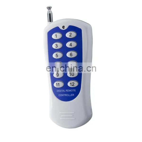 12 Button rf Remote Control Learning Code Ev1527 Long Range 1000meter photo-3