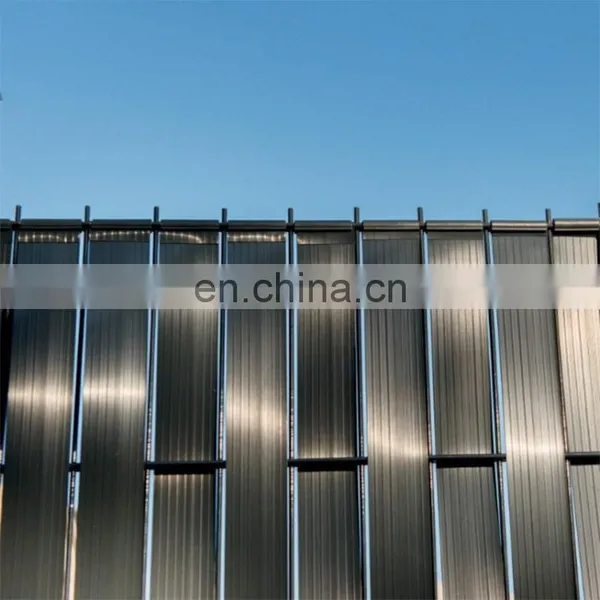 Dark Grey 4.7cmx50m 100 Clips Hard Plastic PVC Strip Screen Fence Zaun Streifen Hart photo-4