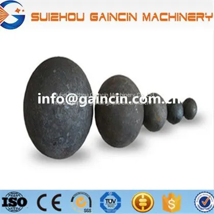 Dia.25mm to 120mm Grinding Media Milling Balls, Forged Milling Steel Balls, Steel Forged Mill Balls, Grinding Media Forged Balls photo-5