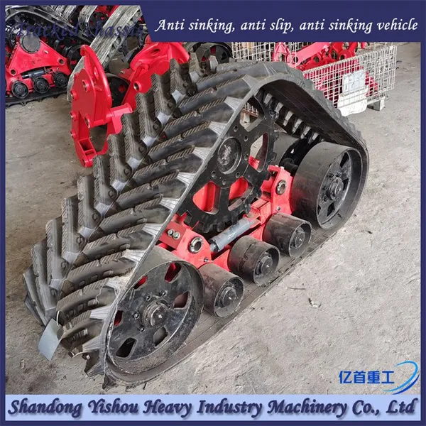 Rubber Track Semi Chain Track Anti Slip and Anti Sinking photo-4
