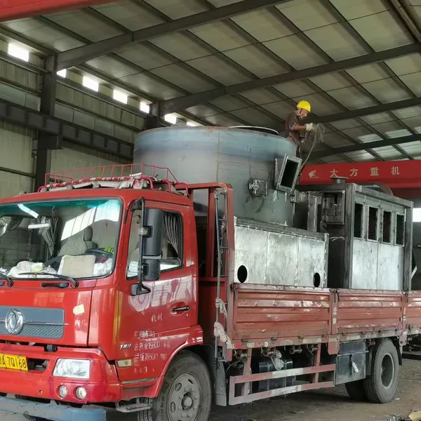 Fumigation Magnetic Carbonization (pyrolysis) Furnace, Magnetic Pyrolysis Garbage Treatment Equipment photo-4
