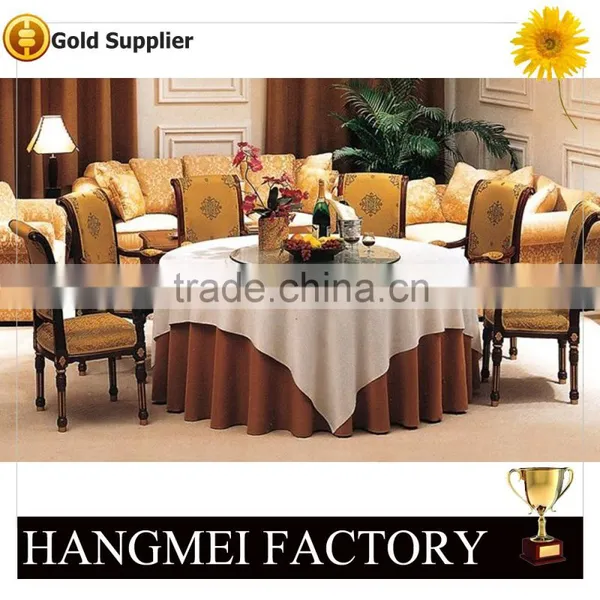 Restaurant Table Set White Table Cloth photo-3