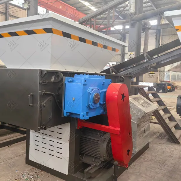Scrap Shoes Shredder Single Shaft Hydrualic Waste Shoes Shredder Machine