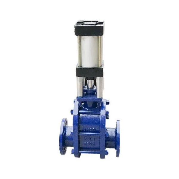 Pneumatic carbon steel gate valve et ceramic gate valve très vendus