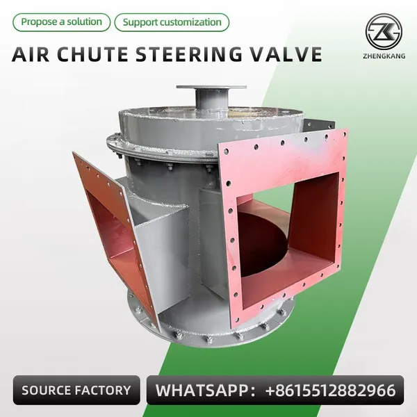 Pneumatic Diverter Valve for Air Slide Conveyor, Airslide Chute Directional Control Valve