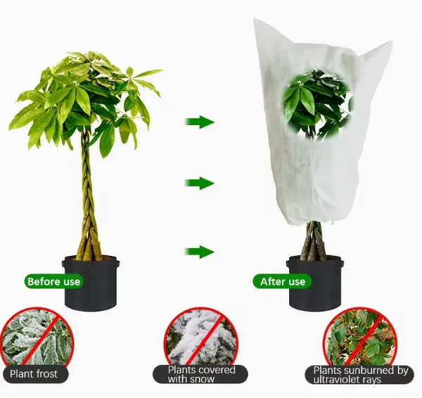 UV Resistant Frost Protection Cover for Outdoor Plant Protection photo-3
