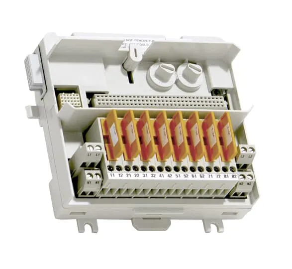 ABB S800 I/O TU836V1 3BSE013237R1 8-канальный 250В защищенный расширенный терминал MTU