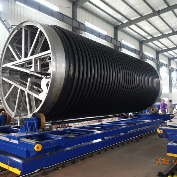 Large Diameter HDPE Structure Wall Marine Pipe Machine photo-2