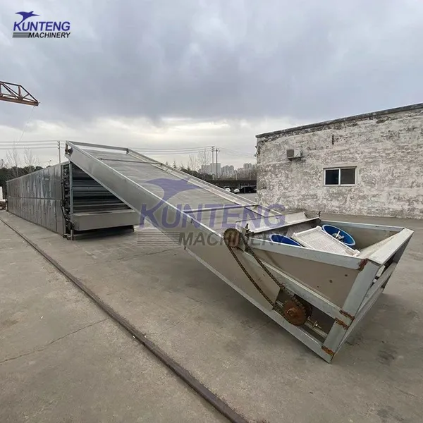 Banana Ginger Slice Drying and Grinding Production Line Turmeric Onion Mesh Belt Dryer EPC photo-3