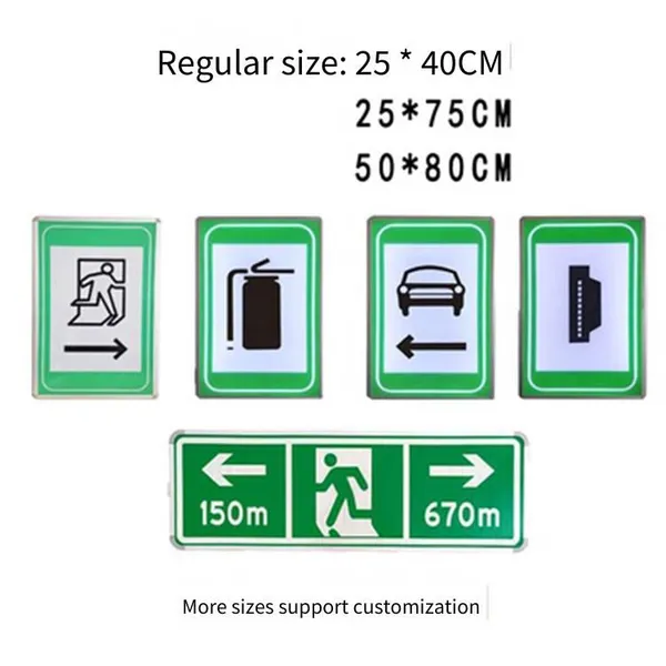 Tunnel Emergency Evacuation Indicator Lights, Tunnel Emergency Telephone Signs, Tunnel Emergency Parking Signs, and Guide Lights photo-2