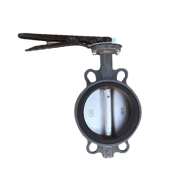 Lever Type Corrugated Soft Seal Butterfly Valve photo-4