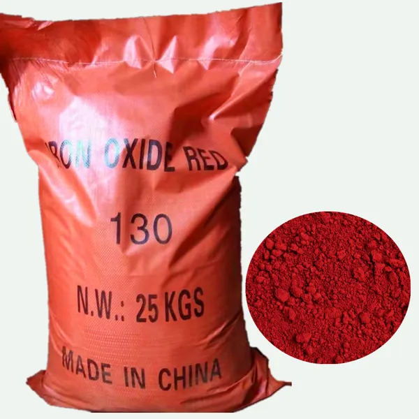 Anti-rust Primer Rubber With Iron Oxide Pigment Fertilizer Coating Coloring Agent Iron Oxide Red 130 photo-3
