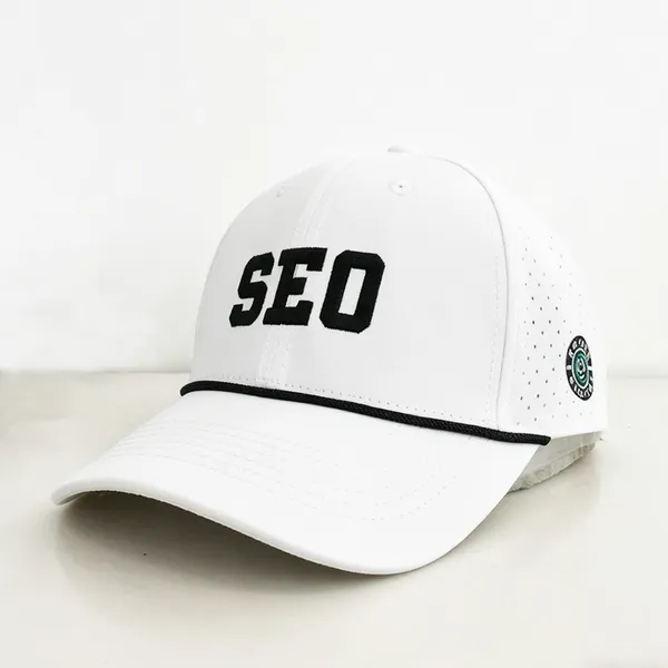 Wholesale Baseball Caps Custom Embroidery 6-Panel Golf Hats With Rope photo-3