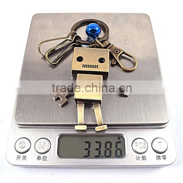 Hot Sale Fashion Costom Robot Key Chain Custom Christmas Keychain photo-5