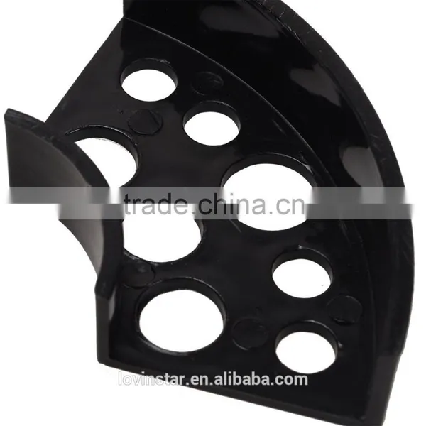Wholesale Best Tattoo Ink Cheap Decorative Plastic Porous Fan-shaped Tattoo Pigment Ink Plates for Ink Cup photo-3