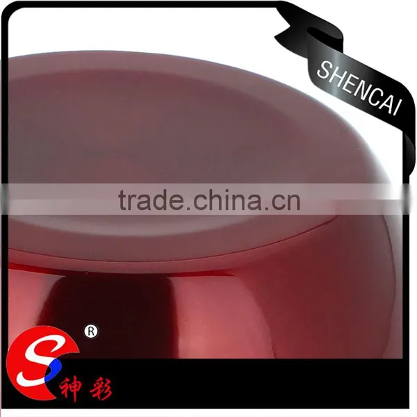 Stainless Steel Metal Colored Soup Bowl/ Dinner Food Basin/ Mixing Bowl Set photo-4