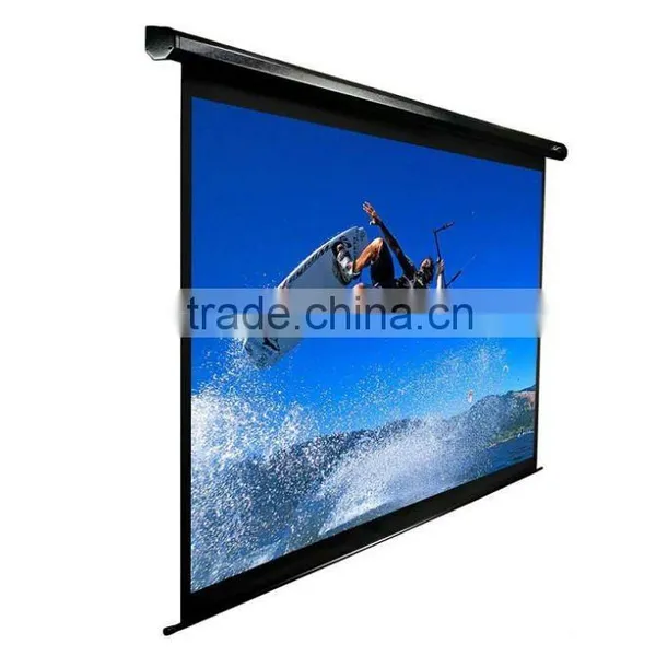 Projector Projection Manual Screen Wall Mounted Manual Screen China Manufacture Supply Directly Size Can be Customized