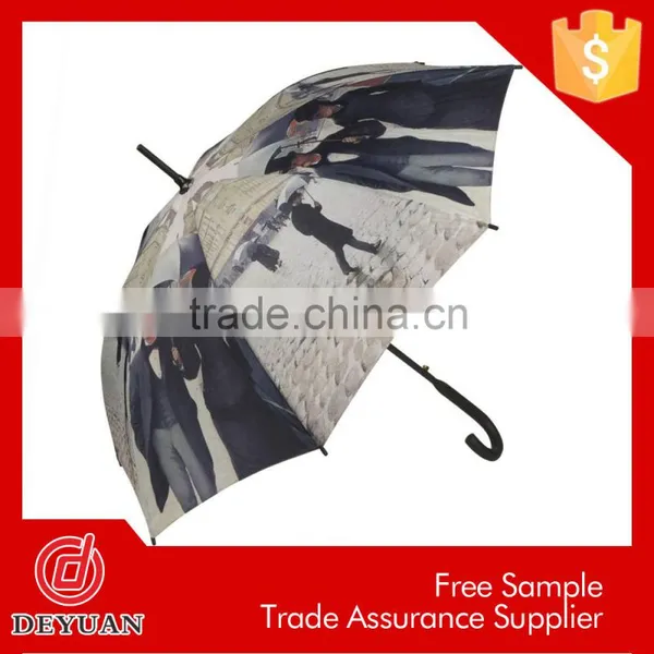 Latest Fashion Dresses Easy Open Classical Straight Umbrella photo-6