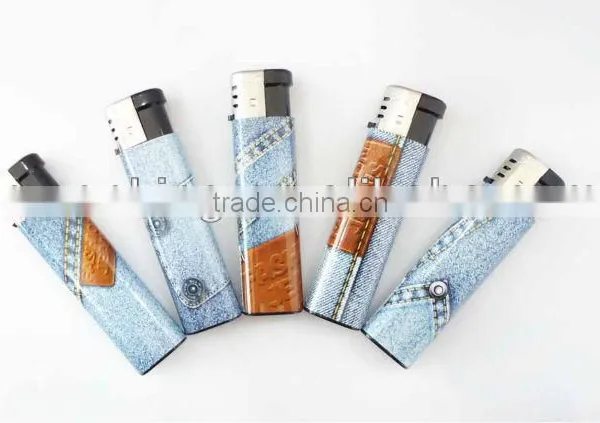 ABS Material OEM Brand Refillable Gas Cigarette Lighter Electronic Jet Lighters photo-2