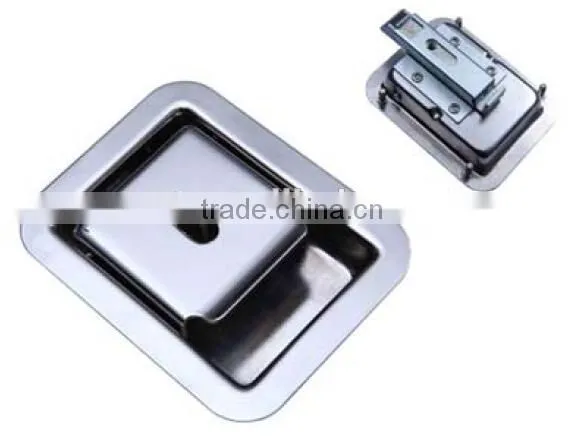 Padlockable Push Paddle Latch