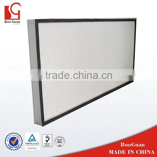 Factory Top Sell Mini-pleat Hepa Filter Air Filter Media