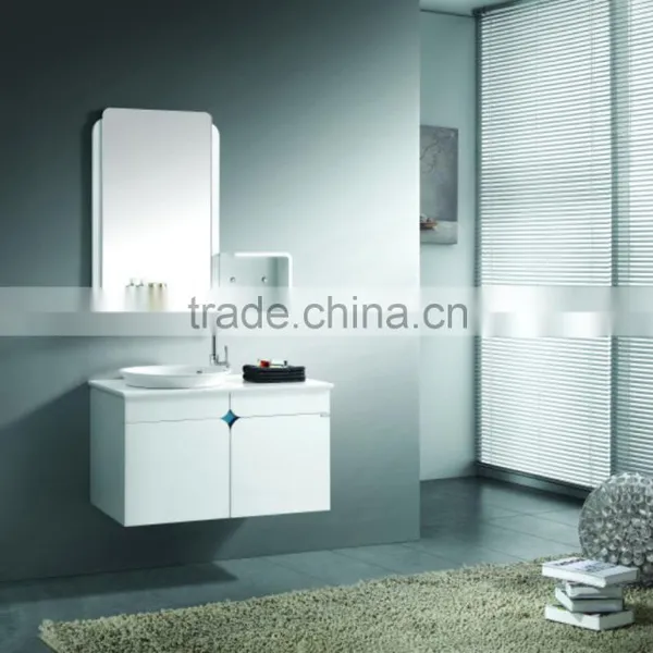 Ceramic Basin Mirror Bathroom Cabinet 150712 photo-5
