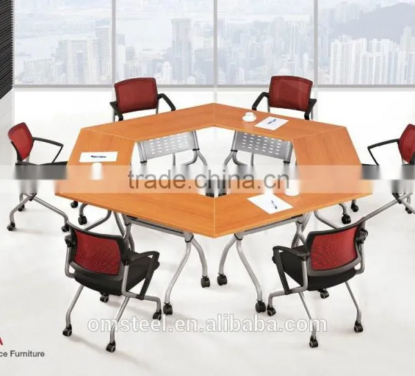 China Manufacturer Office Furniture Steel Metal Table for Training