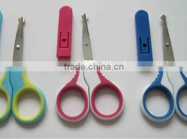 Promotional Items Babycare Products China Wholesale Nursery Products Scissor /Plastcic Nail Clipper With Cover