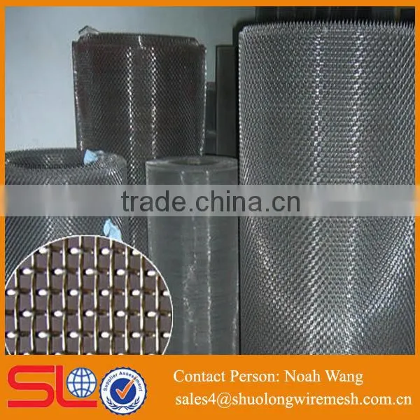 Hebei Factory PVC Coated 304 Stainless Steel Woven Wire Mesh photo-3
