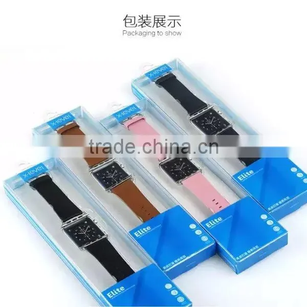 X-Level Elite Series Genuine Leather Watch Band For IWatch Wrist Strap For 38MM Apple Watch MT-4038 photo-6