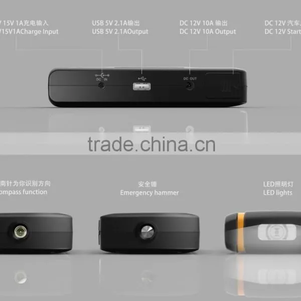 Mini Multi-function Car Jump Starter Power Bank photo-2