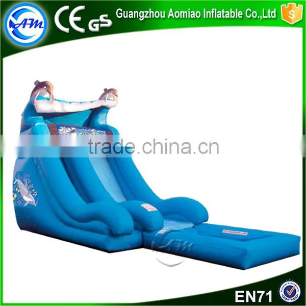 0.55mm PVC Giant Inflatable Floating Water Slide,used Water Park Slide Supplier's Choice photo-3
