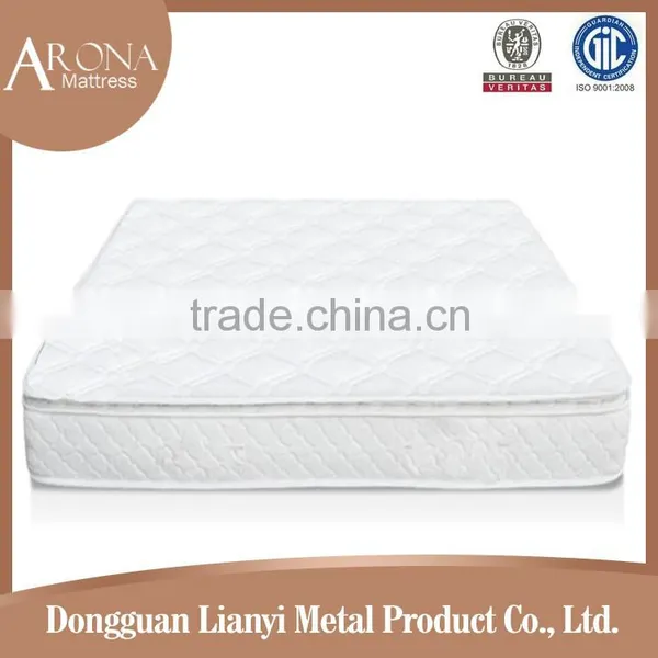 High Quality 100% Natural Latex Mattress Latex Free Mattress Spring With Pillow Top