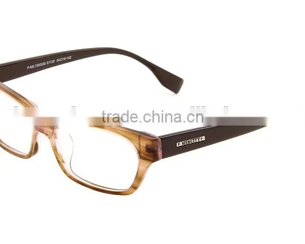 Stock High Quality Acetate Optical Frame Eyeglasses With Own Logo photo-2