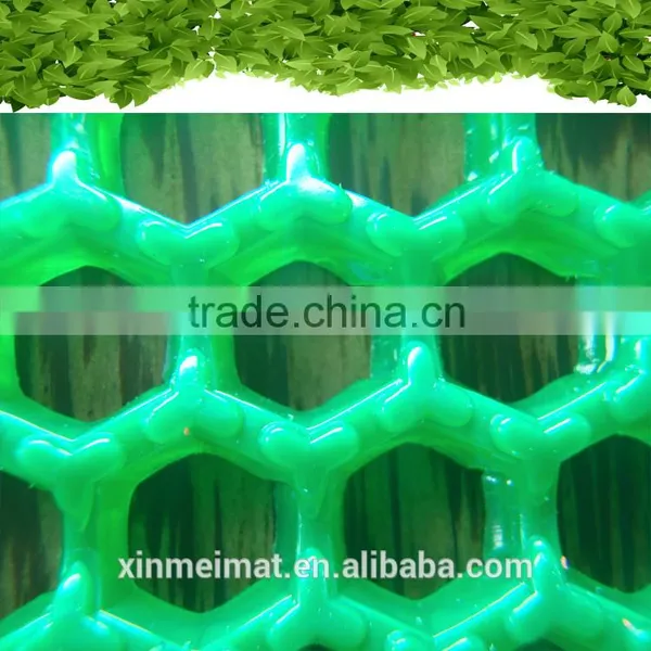 Transparency Garage Floor Tiles Diamond Pattern PVC Floor Mat