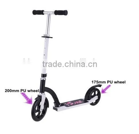 Big Wheel Adult Scooter 2 Wheels Scooter Adults Kick Scooter photo-3
