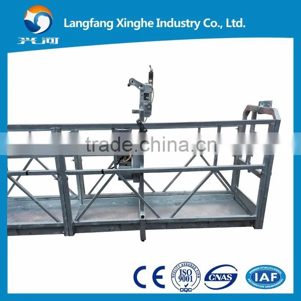 7.5m 1.8kw Hoist Susepnded Working Platform / Contruction Gondola / Mobile Suspended Scaffolding photo-2