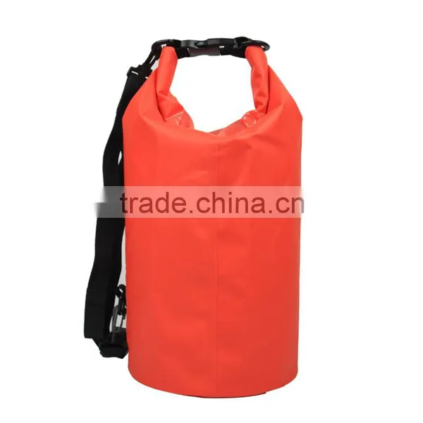 Outdoor 5L 10L 15L 20L 30L 40L 500D PVC Tarpaulin Waterproof Dry Bag With Strap photo-4
