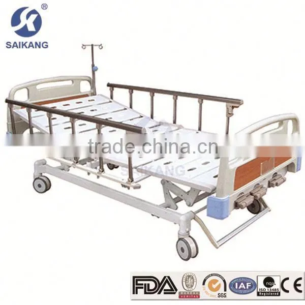 China Manufacturer Low Price Cpr Functional Flat Icu Bed photo-4