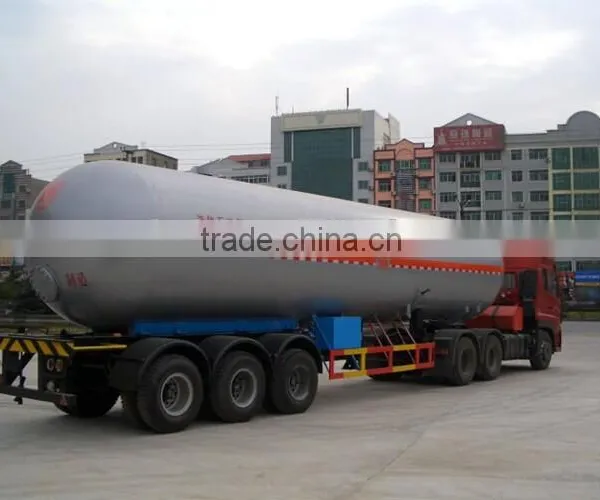 Tri-axle Lpg Tank Semi-trailer Lpg Tank Trailer for Propane