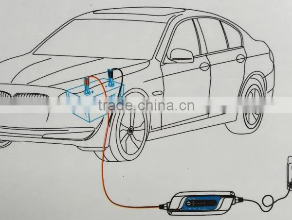 8 Steps Full Automatic Intelligent CAR BATTERY CHARGER 6V 12V photo-4