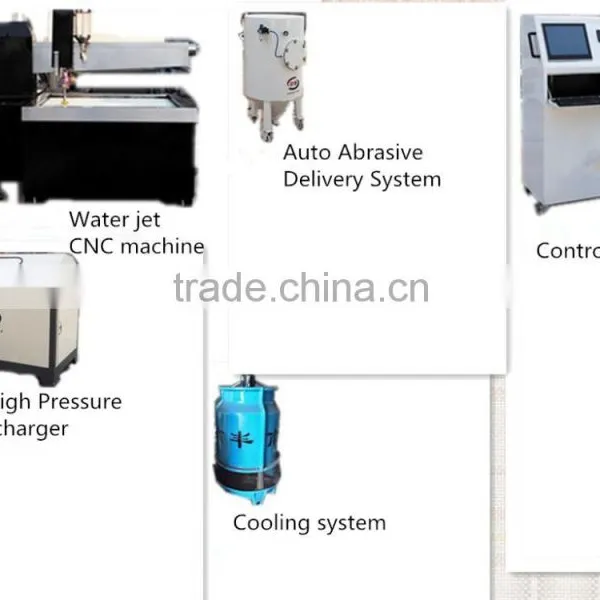 High Precision Cnc Processing Center Water Jet Cutting Machines Prices