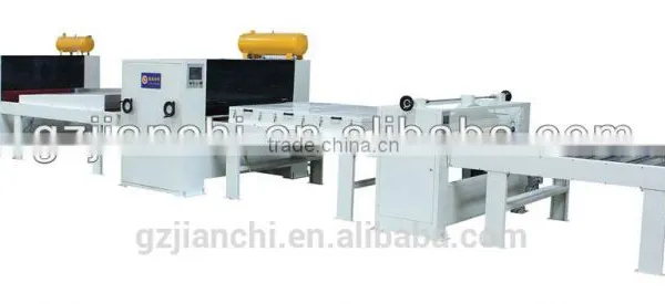 High Speed High Glossy PUR Woodworking Laminating Machine Line photo-2