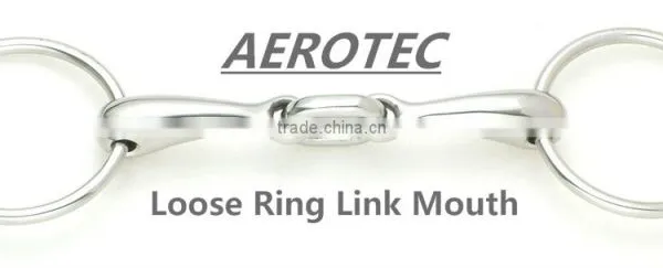 Horse Equipment Loose Ring Link Mouth Horse Bits