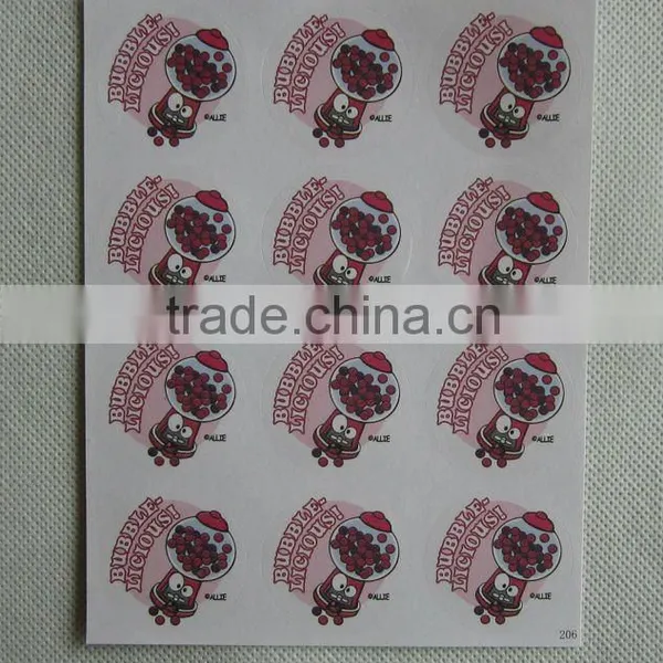 Scratch and Sniff Sticker