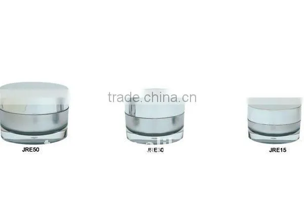 15g, 30g, 50g Cosmetic Jar AS Plastic Jar Cream Jar