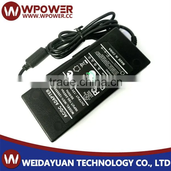 Desktop AC/DC 12V 5A Switching Power Supply (C6 Coupler 5.5x2.5mm DC Connector CE FCC SAA C-Tick RoHS Certificates)