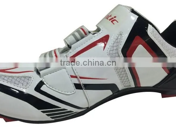 2016 OEM ODM Road Cycling Shoes Lock Shoes With Atop Microlock Buckle Compatible With LOOK and SPD Pedals photo-2