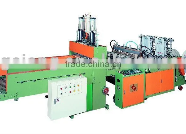 Servo Motor Driven High Speed T-Shirt Bag Making Machine With Punch